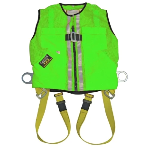 Guardian 02200 Small Green Mesh Construction TUX Full Body Safety Harness - Mactool Shop