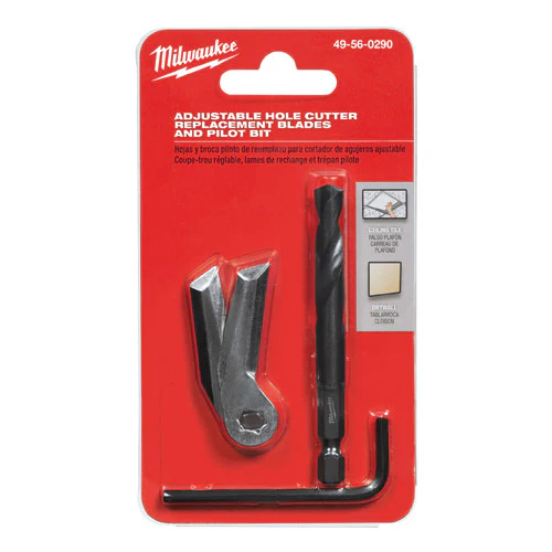 Milwaukee 49-56-0290 Adjustable Hole Cutter Replacement Blade and Pilot Bit - Mactool Shop