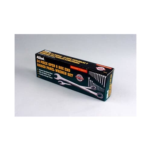 Allied 68104 24pc. Combo Wrench Set, SAE & METRIC 1/4