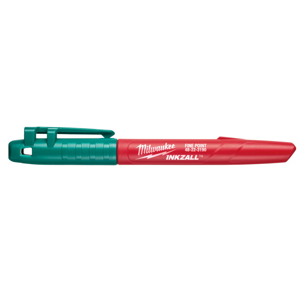 Milwaukee 48-22-3190 INKZALL Green Fine Point Markers - Mactool Shop