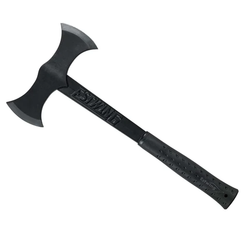 EstWing EBDBA 38 oz Black Eagle Double Bit Axe with Nylon Grip and Sheath - Mactool Shop