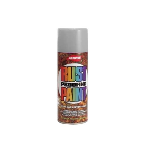 Aervoe 309 12 oz. Aluminum DTM Rust Proof Enamel Any-Way Paint - Mactool Shop