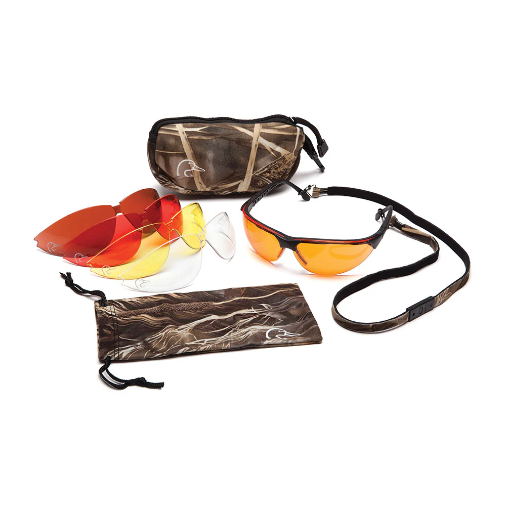 Pyramex DUCAB Duck's Unlimited - Black Frame/Shooting glasses - Mactool Shop