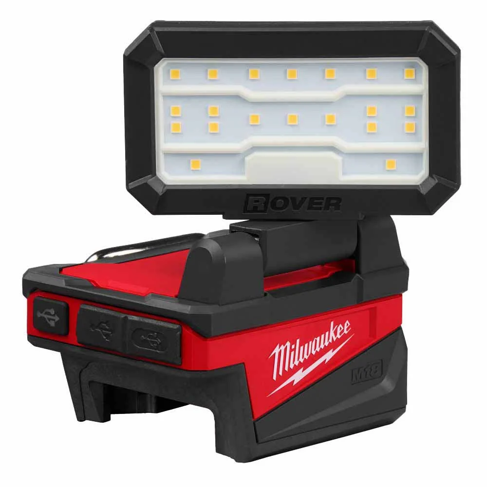 Milwaukee 2359-20 M18 ROVER Compact Folding Flood Light w/ USB Charging - Mactool Shop