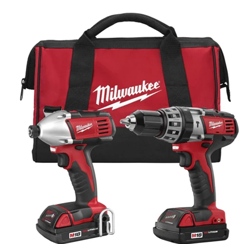Milwaukee 2697-22CT M18 Cordless LITHIUM-ION 2-Tool Combo Kit - Mactool Shop