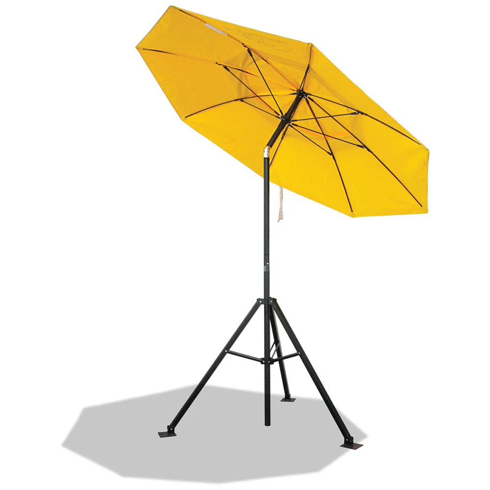 Revco UB150 Flame Resistant Industrial Umbrella and Tripod Stand Combo - Mactool Shop