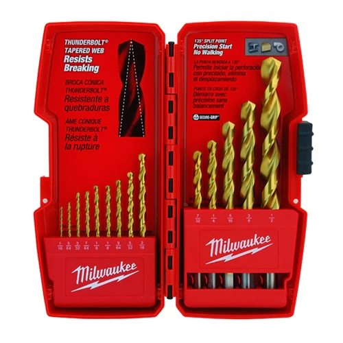 Milwaukee 48-89-0011 14 Piece Titanium Drill Bit Set - Mactool Shop