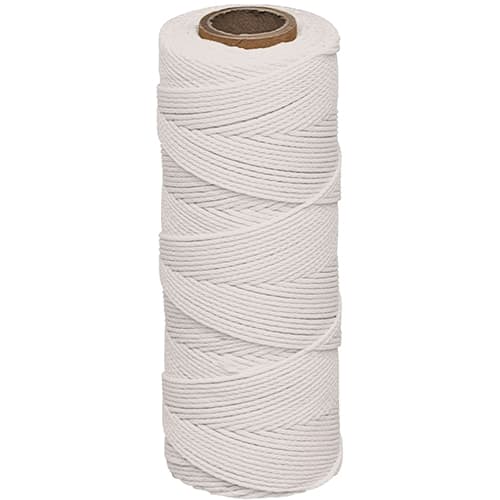 MarshallTown 622 16572 - Braided Nylon Mason's Line 250' White, Size 18 6