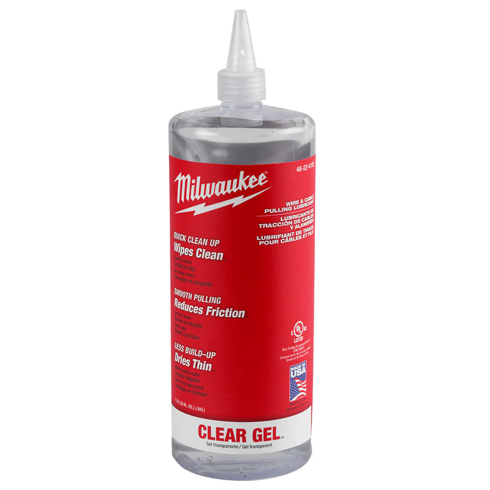 Milwaukee 48-22-4135 Wire & Cable Pulling Clear Gel Lubricant - Mactool Shop