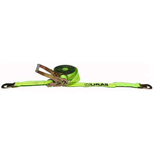 Lift All TE61005 Tuff-Edge Ratchet Tiedown Strap w/Stamped Snap Hook-Flat 2