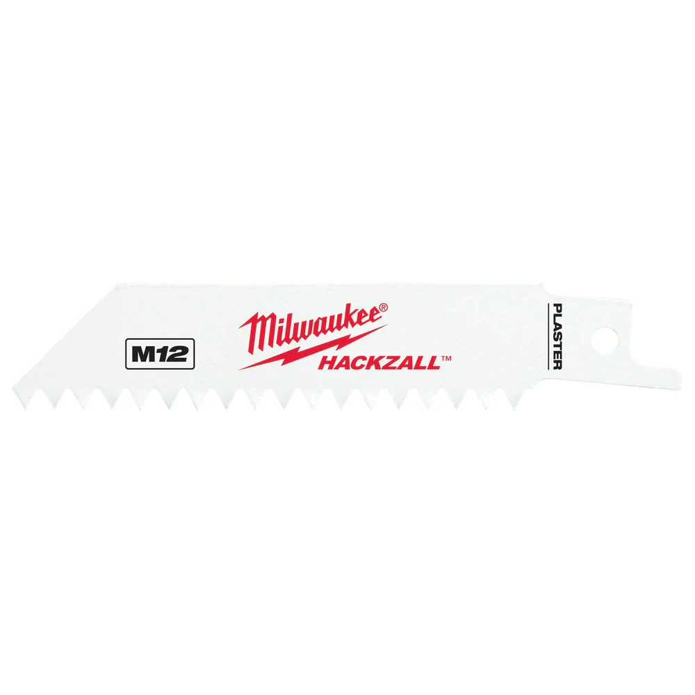 Milwaukee 49-00-5461 M12 Hackzall Blade Plaster 5-Pack - Mactool Shop