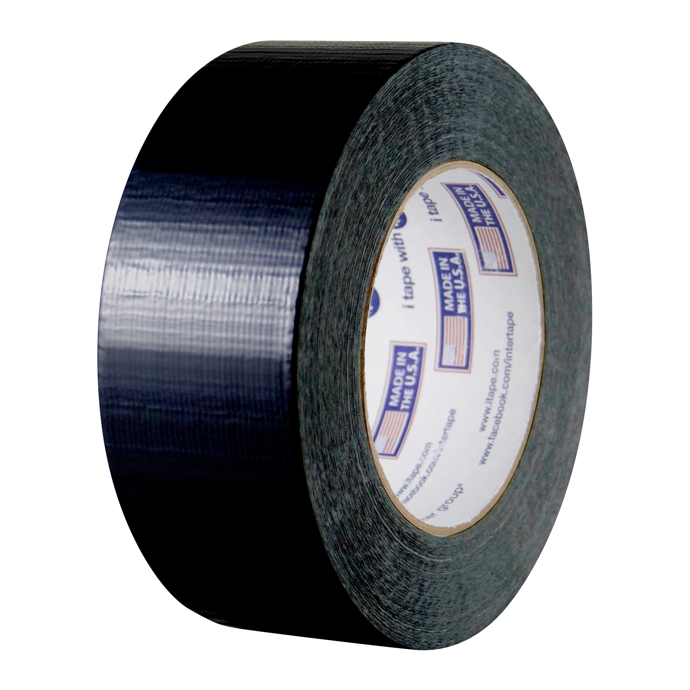 Intertape 84985 AC15 8 Mil Utility Duct Tape - Black 48MM X 54.8M IPG-IPG 24 - Mactool Shop