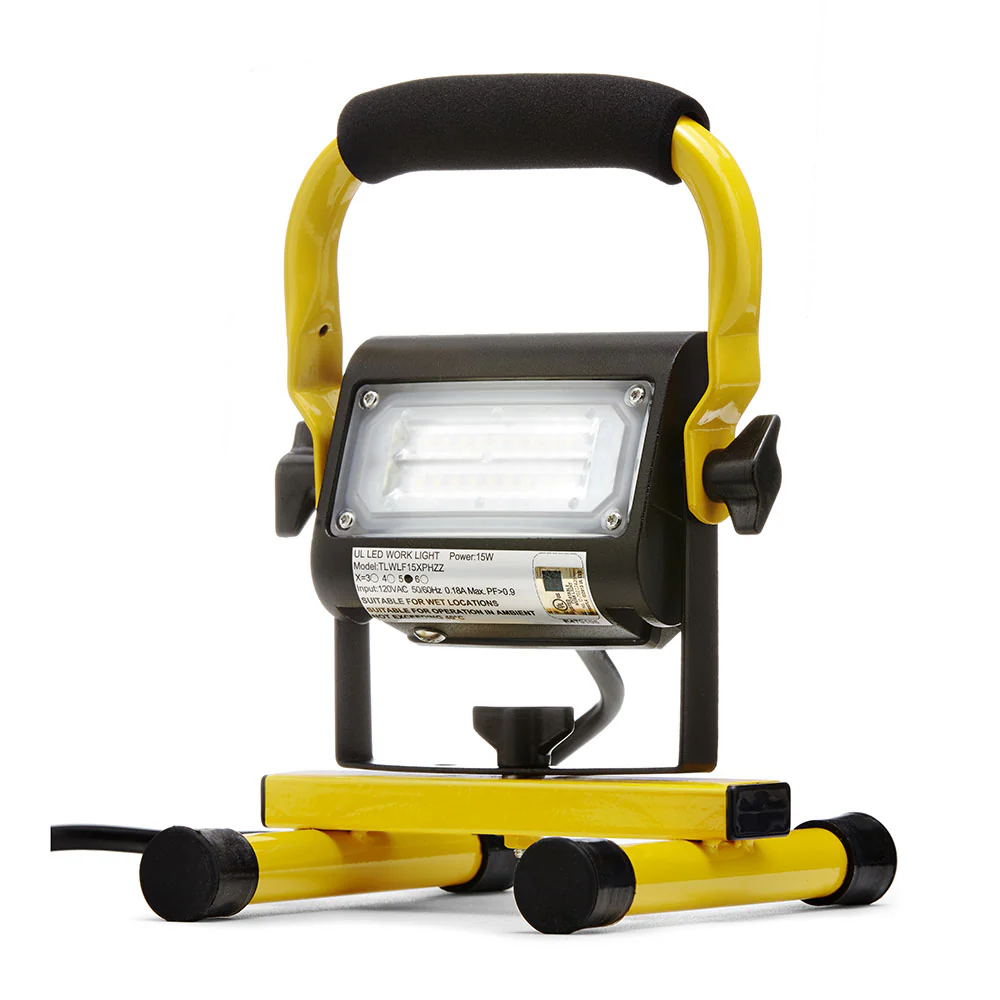 ProBuilt 411015 ProLight Slim 15-Watt LED Work Light Single Head Floor Stand - Mactool Shop