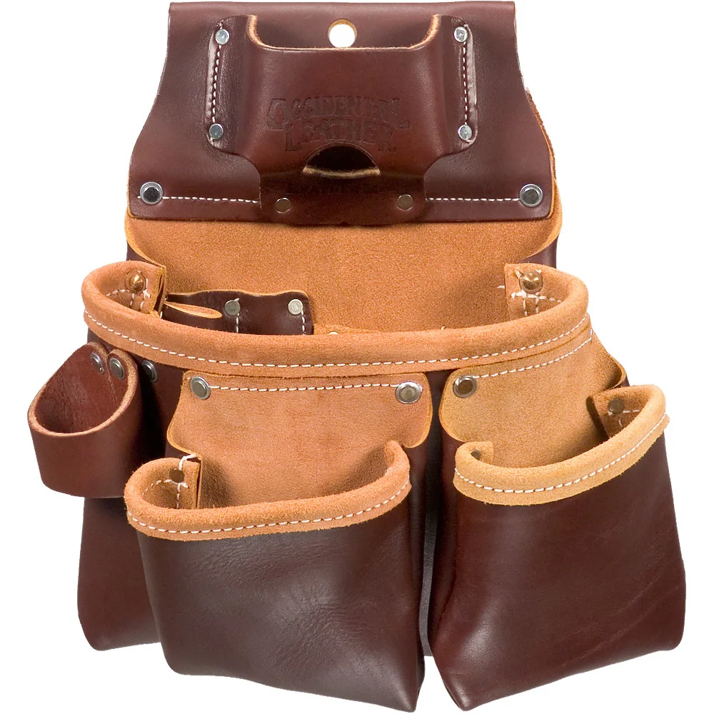 Occidental Leather 5018DBLH Left Handed 3 Pouch Pro Tool Bag with Tape Measure Pouch - Mactool Shop
