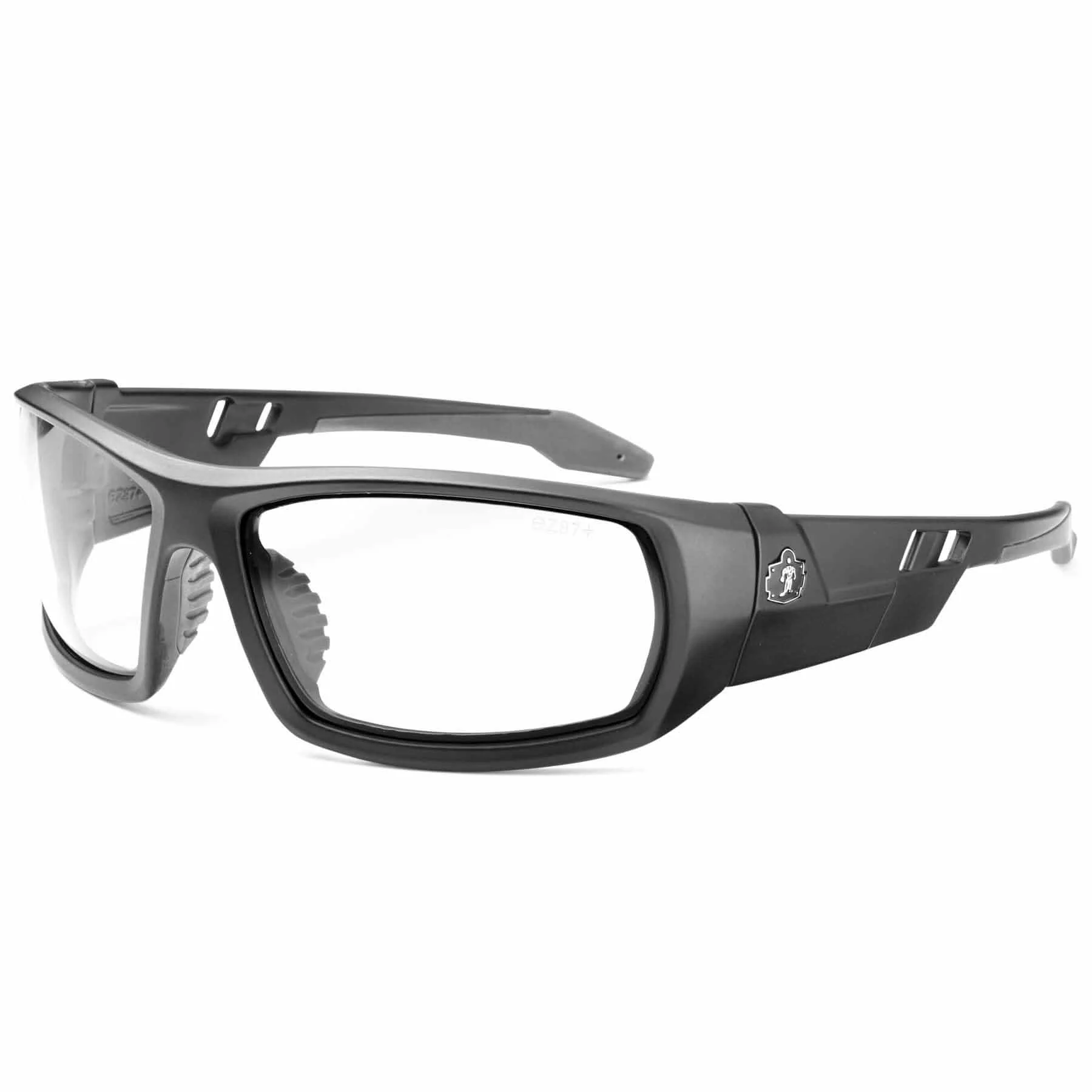 Ergodyne 50403 ODIN Anti-Fog Clear Lens Matte Black Safety Glasses - Mactool Shop