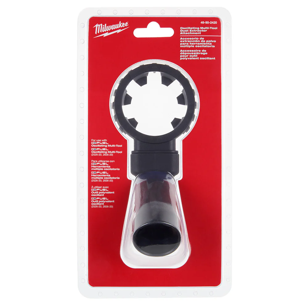 Milwaukee 49-90-2420 Oscillating Multi-Tool Dust Extractor Attachment - Mactool Shop