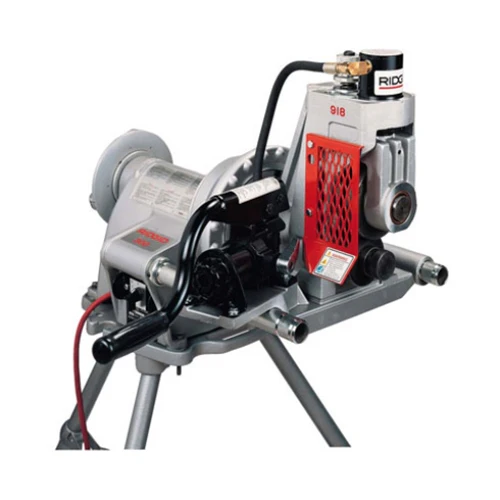 RIDGID 48387 918-5 Hydraulic Roll Groover with 535 Threading Machine Mount Kit - Mactool Shop
