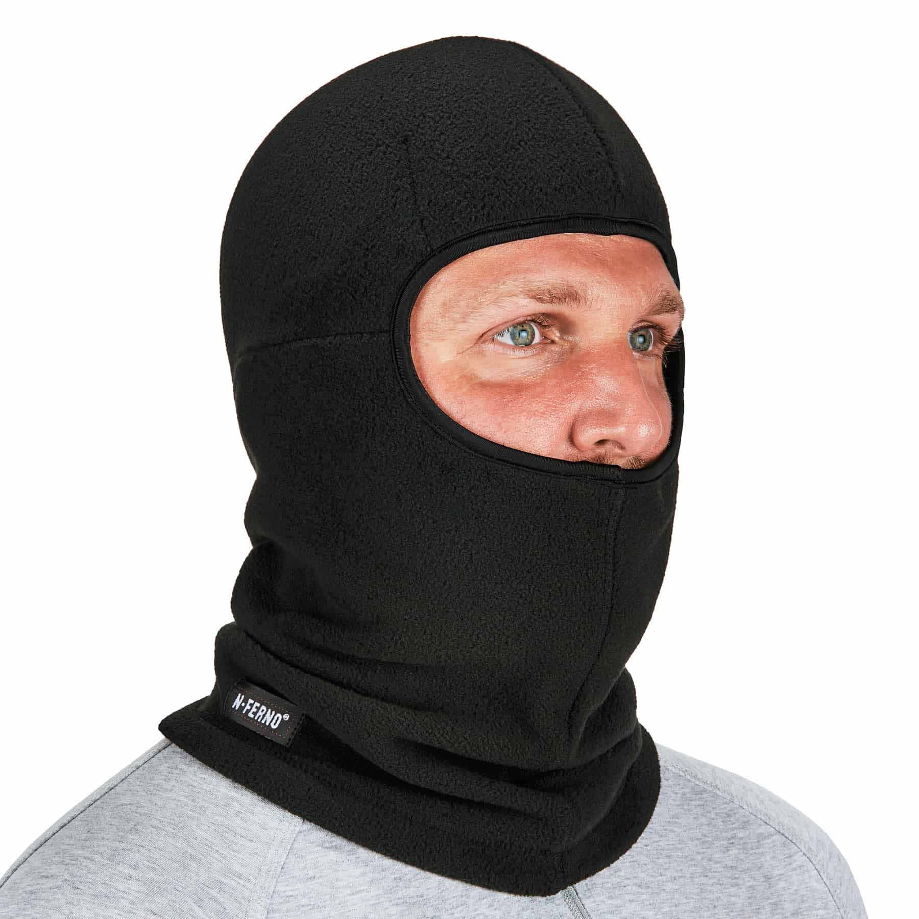 Ergodyne 16894 6893Z Black Balaclava - Zipper for Bump Cap Insert - Mactool Shop
