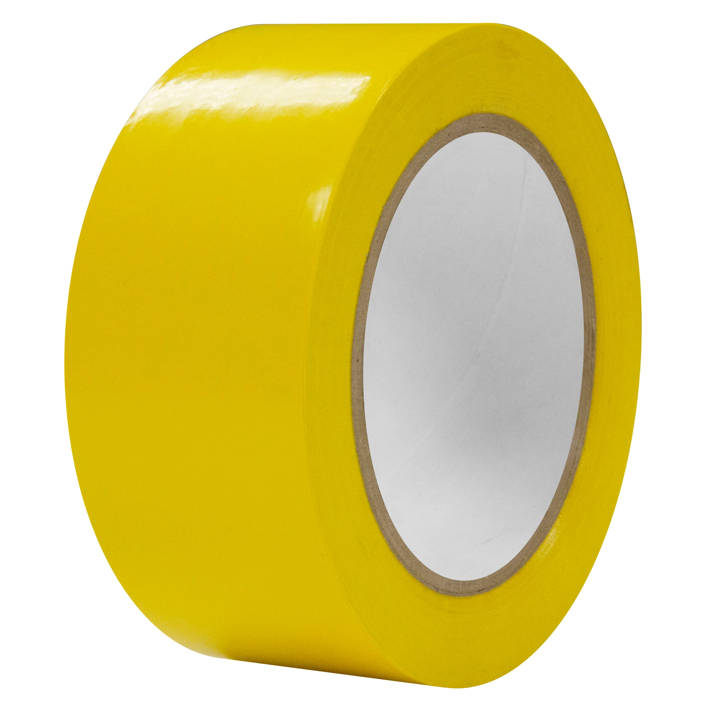 Intertape 86611 AISLE TAPE 6 mil PVC Tape with Rubber Adhesive - Yellow 3