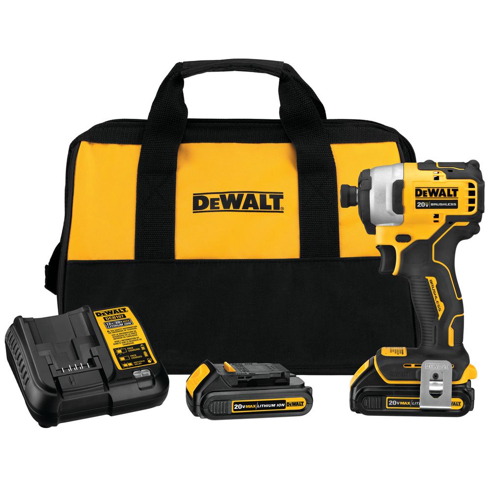 DeWalt DCF809C2 ATOMIC 20V Max Compact Brushless 1/4