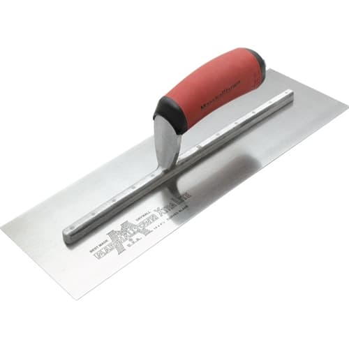 MarshallTown 12ASSD 12619 - 14 X 4 1/2 SS Drywall Trowel-DuraSoft Hdle - Mactool Shop