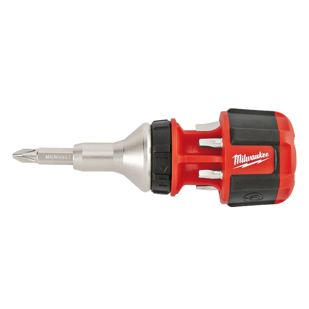 Milwaukee 48-22-2330 8-in-1 Compact Ratcheting Multi-bit Driver - Mactool Shop