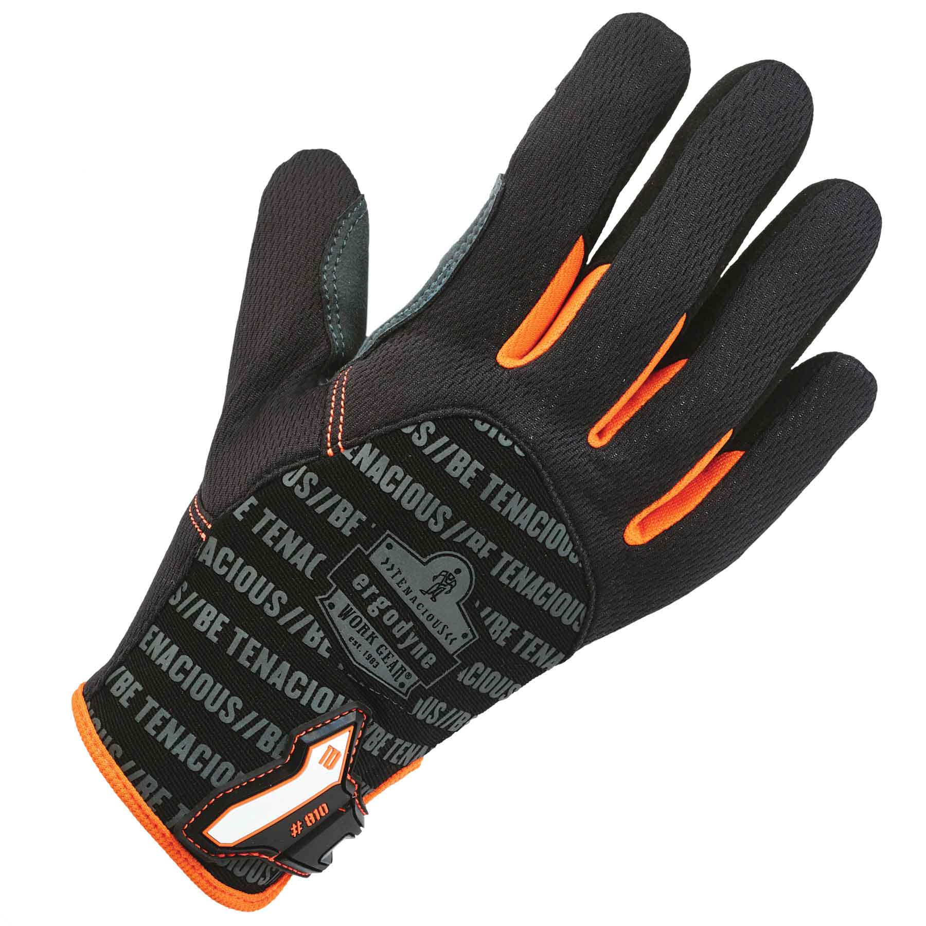 Ergodyne 17222 ProFlex 810 Reinforced Utility Gloves, Small, Black - Mactool Shop