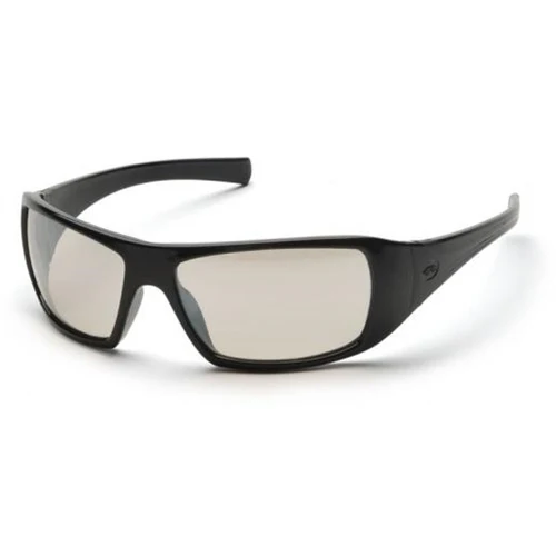 Pyramex SB5680D Goliath Eyewear IO Mirror Lens with Black Frame - Mactool Shop