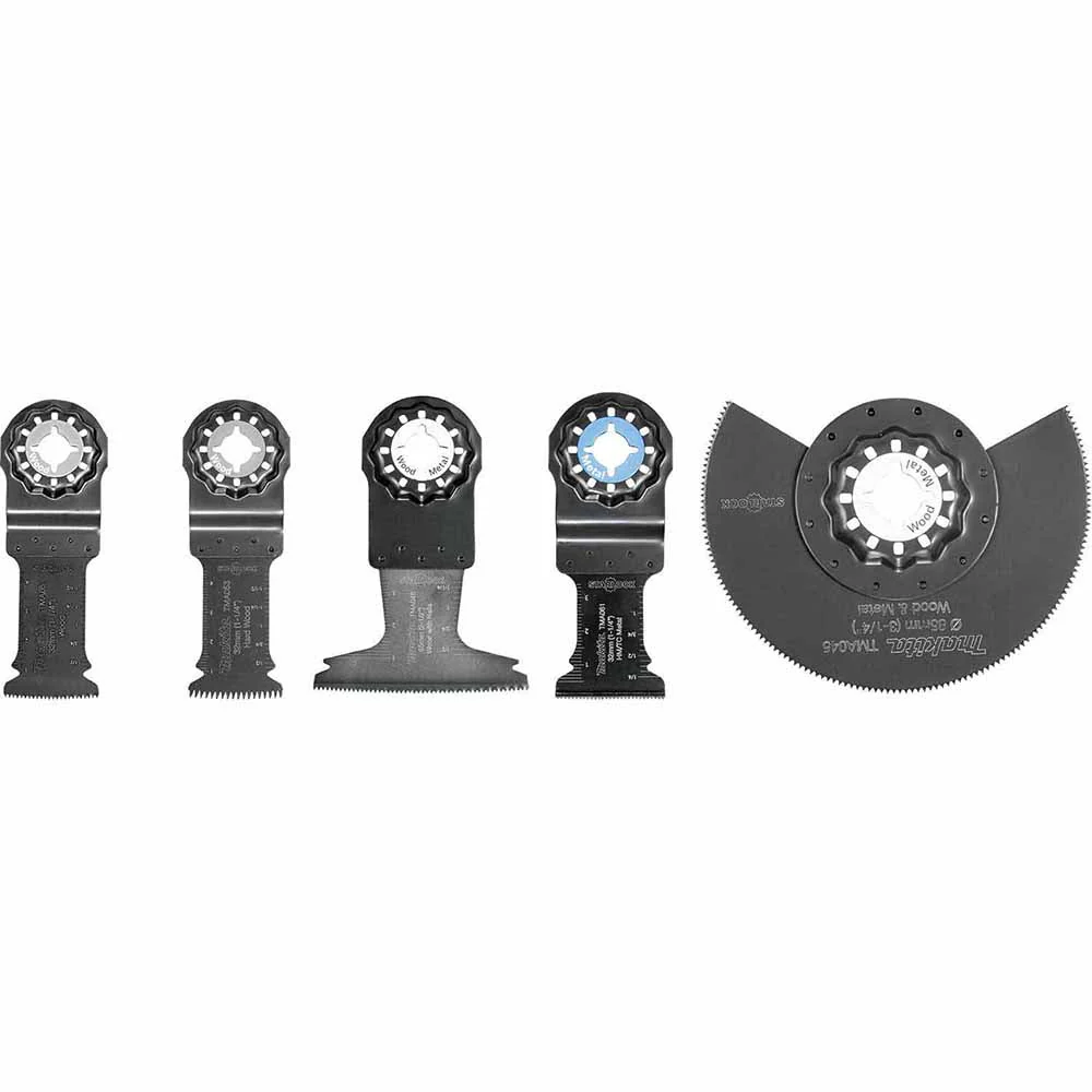Makita B-67197 5 Pc. Starlock Oscillating Blade Set - Mactool Shop