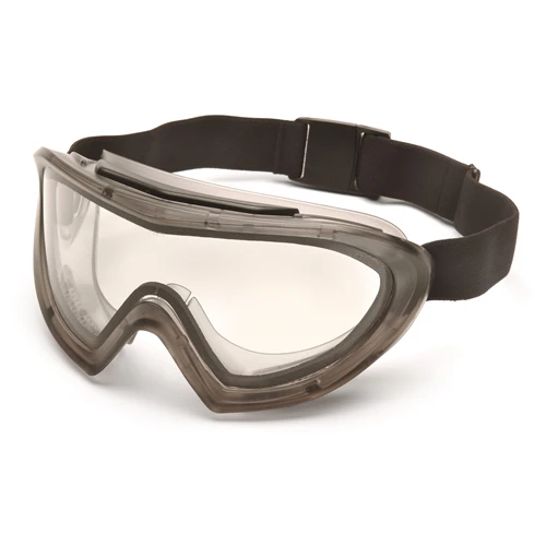 Pyramex G504DT Capstone Gray Direct/Indirect Goggle/Clear AF Dual Lens Safety Goggles - Mactool Shop