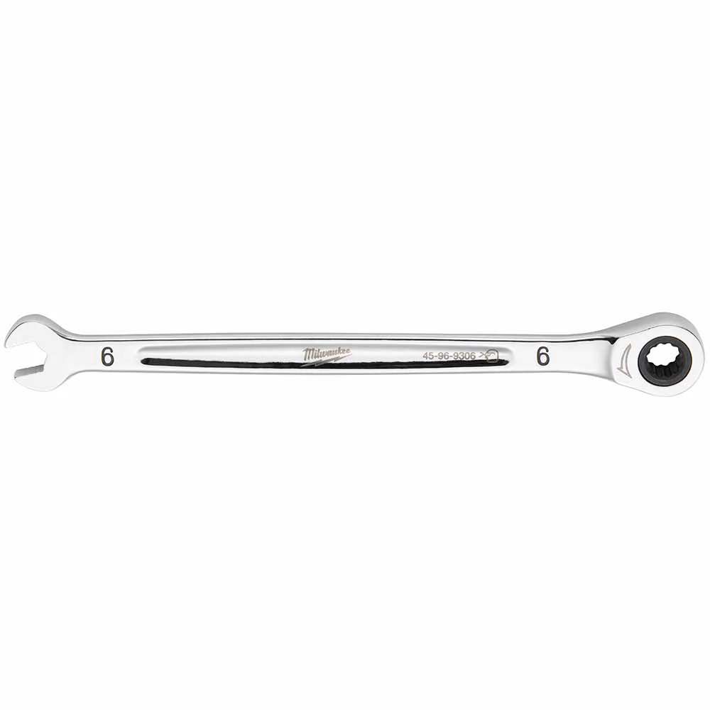 Milwaukee 45-96-9306 6mm Ratcheting Combination Wrench - Mactool Shop