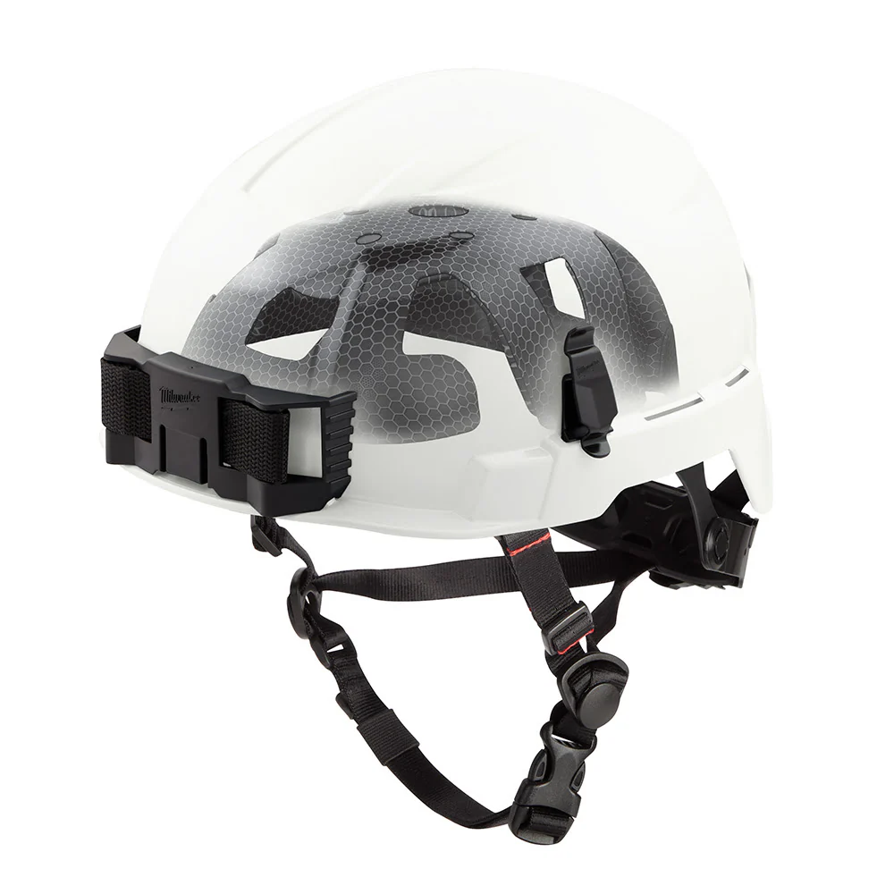 Milwaukee 48-73-1351 BOLT White Safety Helmet with IMPACT ARMOR Liner (USA) - Type 2, Class E - Mactool Shop