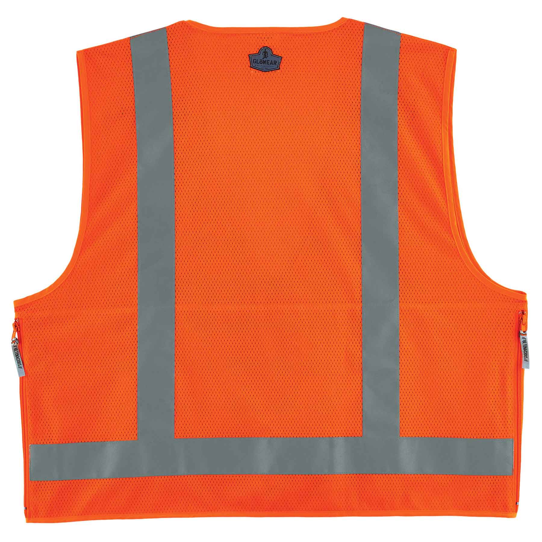 Ergodyne 21417 GloWear 8250Z Type R Class 2 Surveyors Vest, 2XL/3XL, HV Orange - Mactool Shop