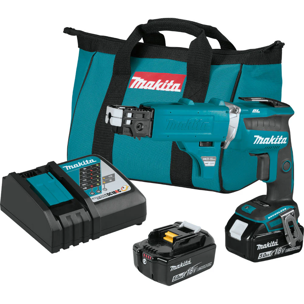 Makita XSF03TX2 18V LXT Brushless 4,000 RPM Drywall Screwdriver Kit - Mactool Shop
