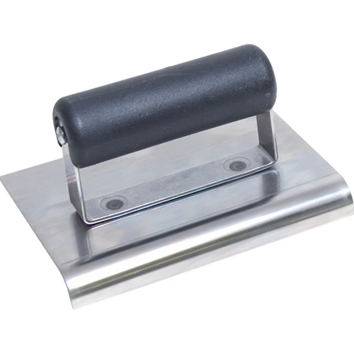 MarshallTown CE514SP 10968 - 6 X 6 SS Edger; 1/2R, 5/8L-Plastic Handle - Mactool Shop
