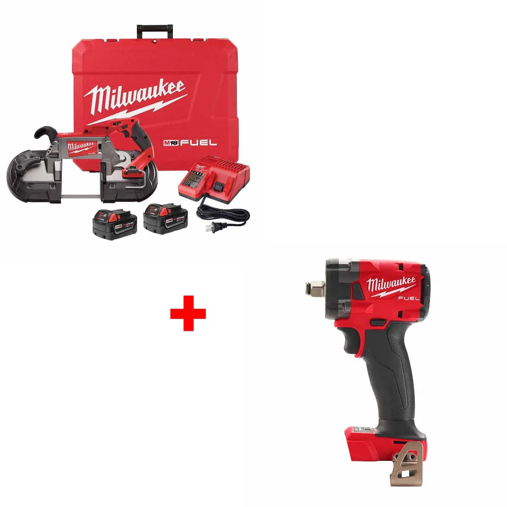 Milwaukee 2729-22 M18 FUEL Band Saw KIT w/ 2855-20 M18 1/2