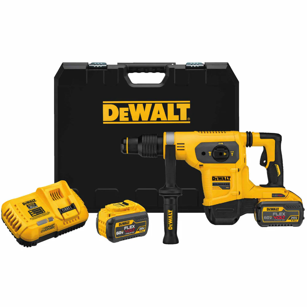 DeWalt DCH481X2 60V MAX Brushless 1-9/16