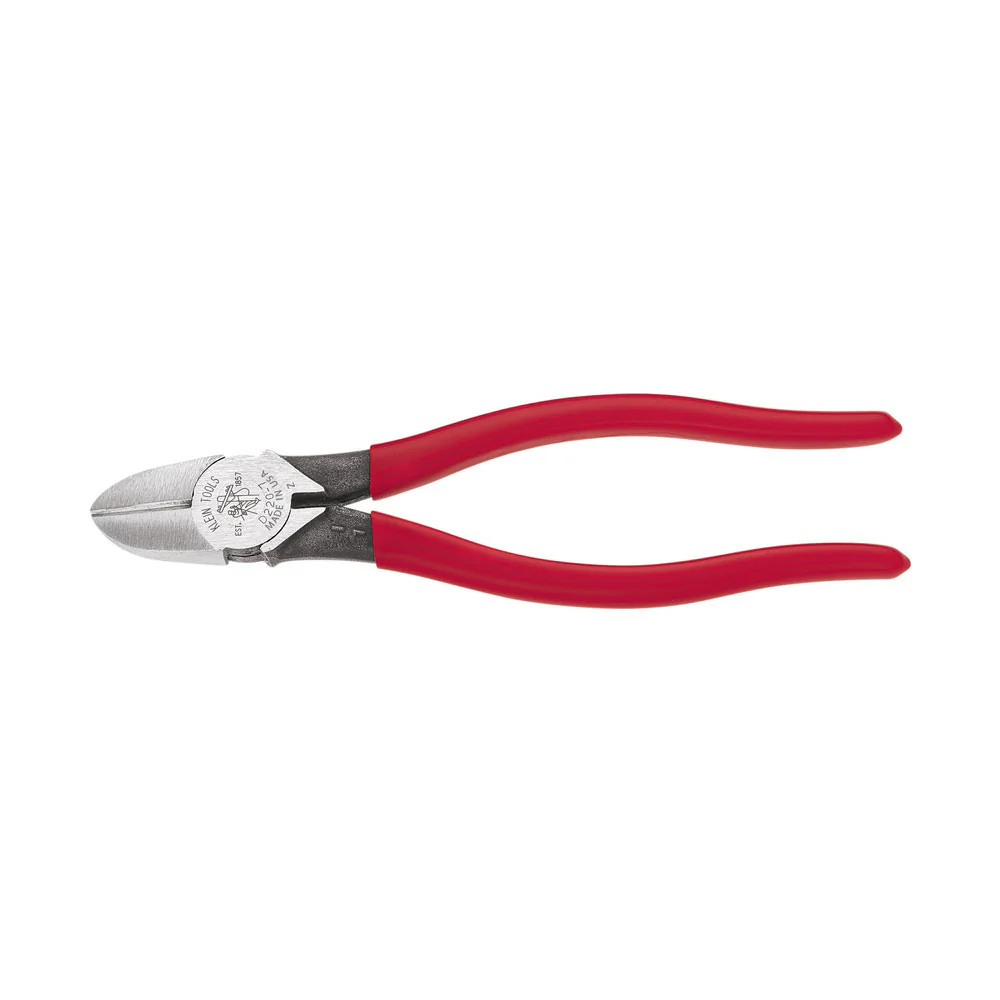 Klein Tools D220-7 Diagonal-Cutting Pliers, Heavy-Duty, Tapered Nose, 7