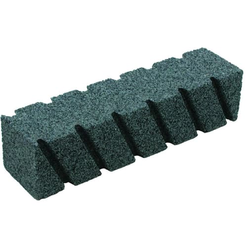 MarshallTown 16547 6 X 2 X 2 Fluted Rub Brick; 20 Grit - Mactool Shop