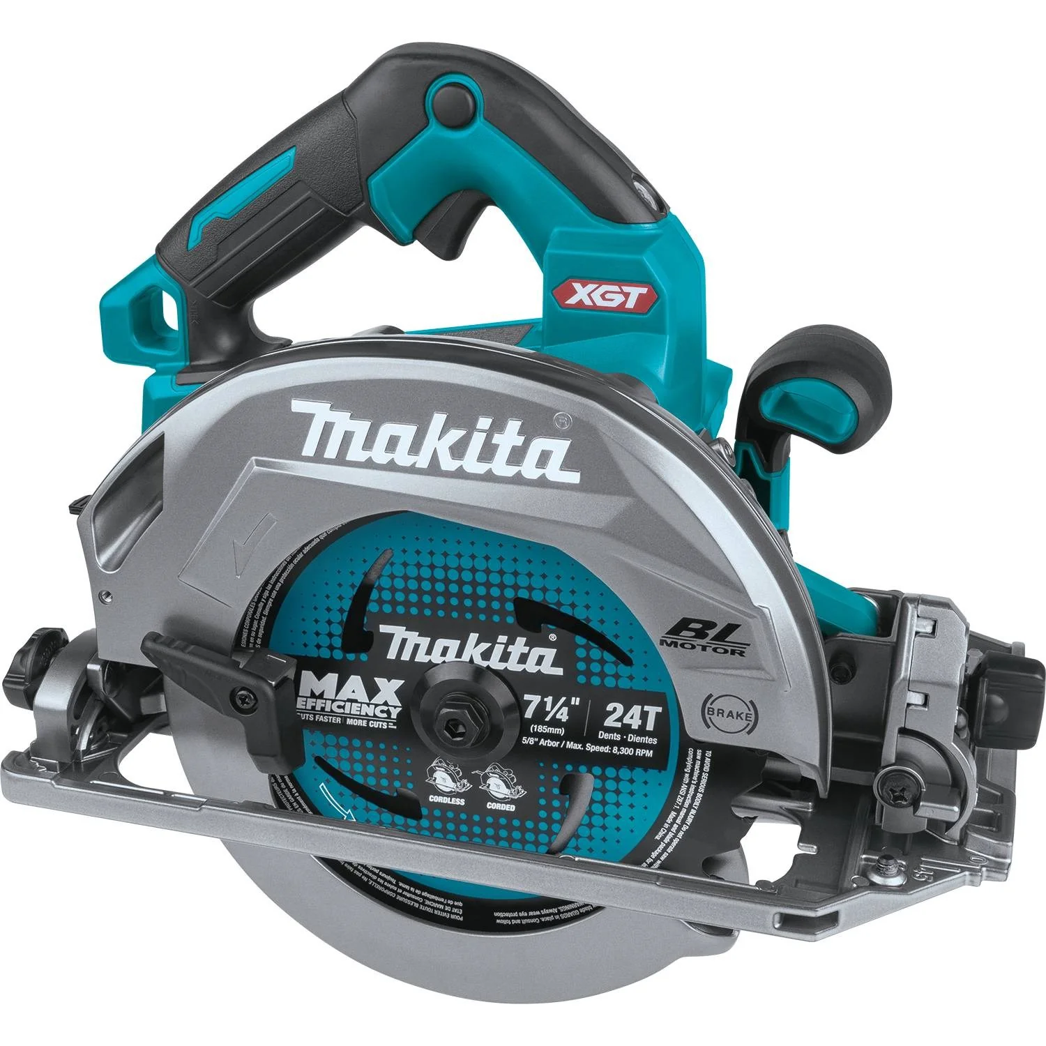 Makita GSH02Z 40V max XGT® Circular Saw with Guide Rail Compatible Base - Mactool Shop