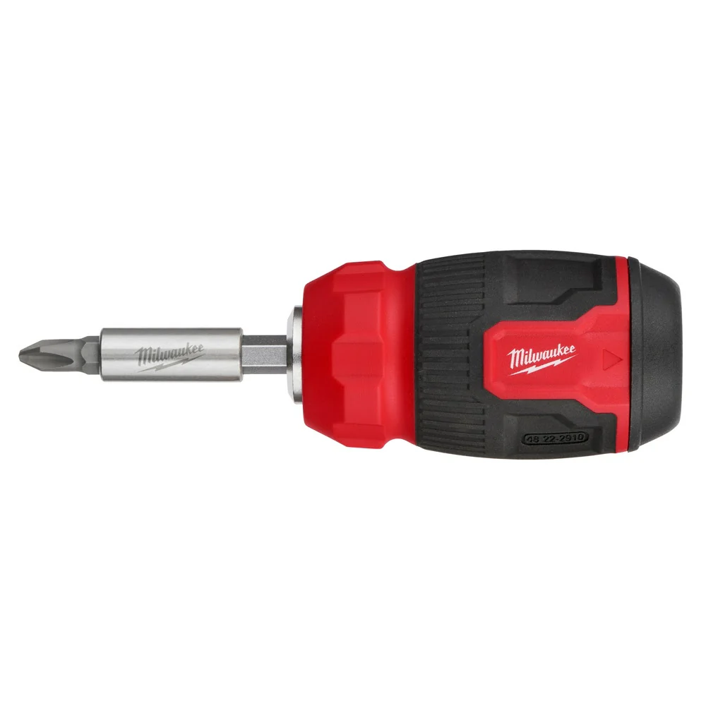 Milwaukee 48-22-2910 8-in-1 Compact Multi-Bit Screwdriver - Mactool Shop