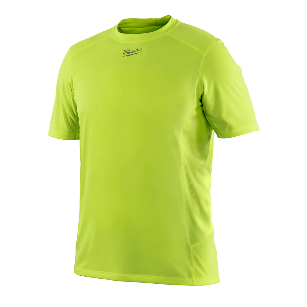 Milwaukee 410HV-S WORKSKIN Light Weight Shirt, High Vis, Small - Mactool Shop
