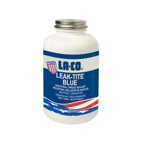La-Co 46009 Leak-Tite Blue Sealant, 1/4 pt, Brush-in-cap - Mactool Shop