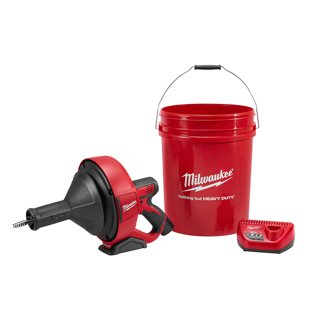 Milwaukee 2571-21 M12 Drain Snake Kit, 5/16