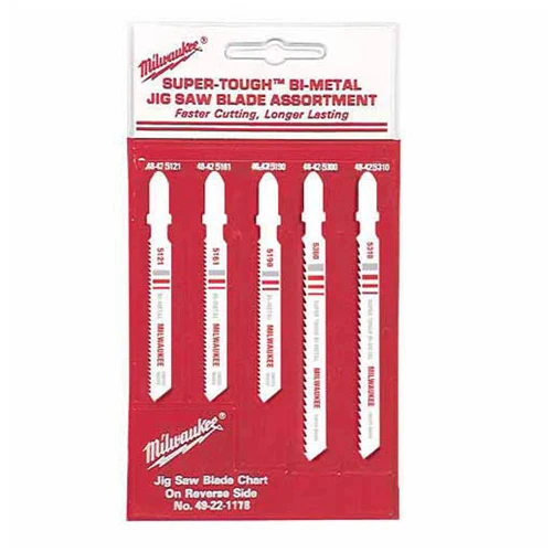 Milwaukee 49-22-1178 T-Shank Jig Saw Blade Assortment - Mactool Shop