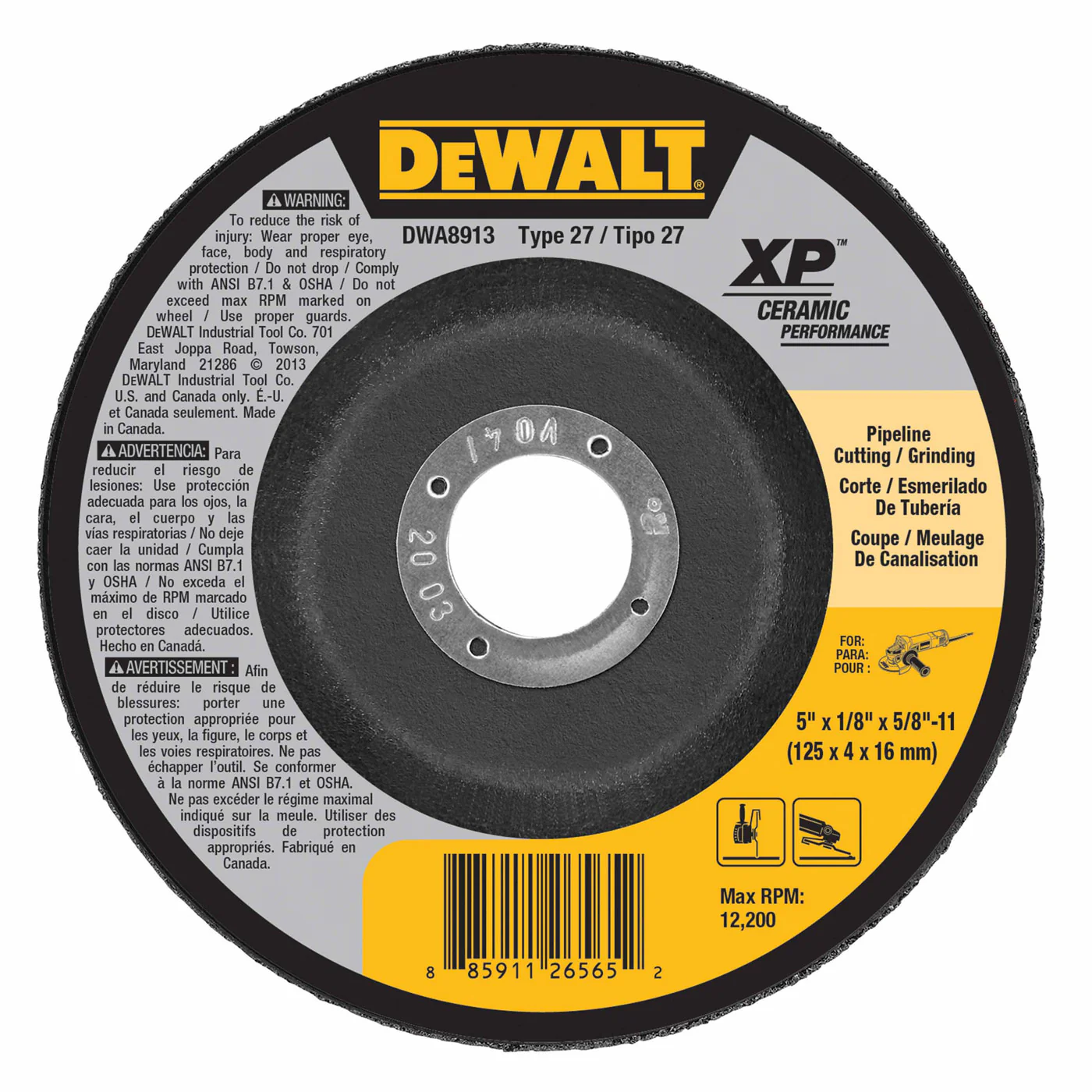 DeWalt DWA8913 5