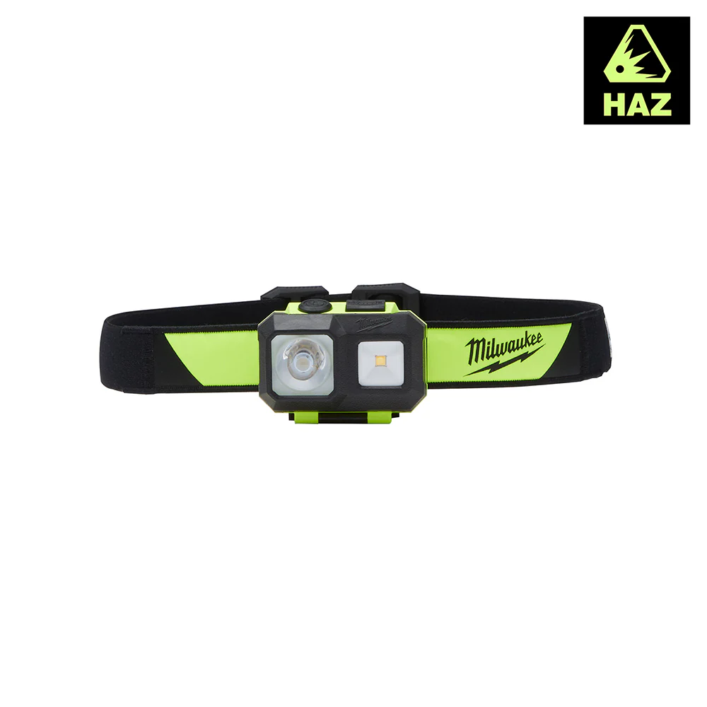 Milwaukee 2004HZL Intrinsically Safe C I, II, III / D 1 Spot/Flood Headlamp - Mactool Shop