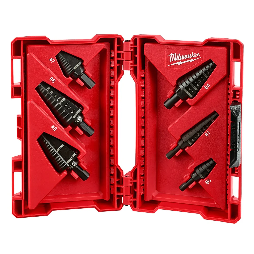 Milwaukee 48-89-9224 Milwaukee 6pc Set (#1, #4, #6, #7, #8, #9) - Mactool Shop