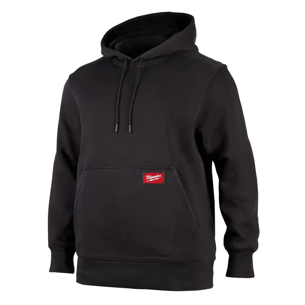 Milwaukee 351B-XL Midweight Pullover Hoodie Black XL - Mactool Shop