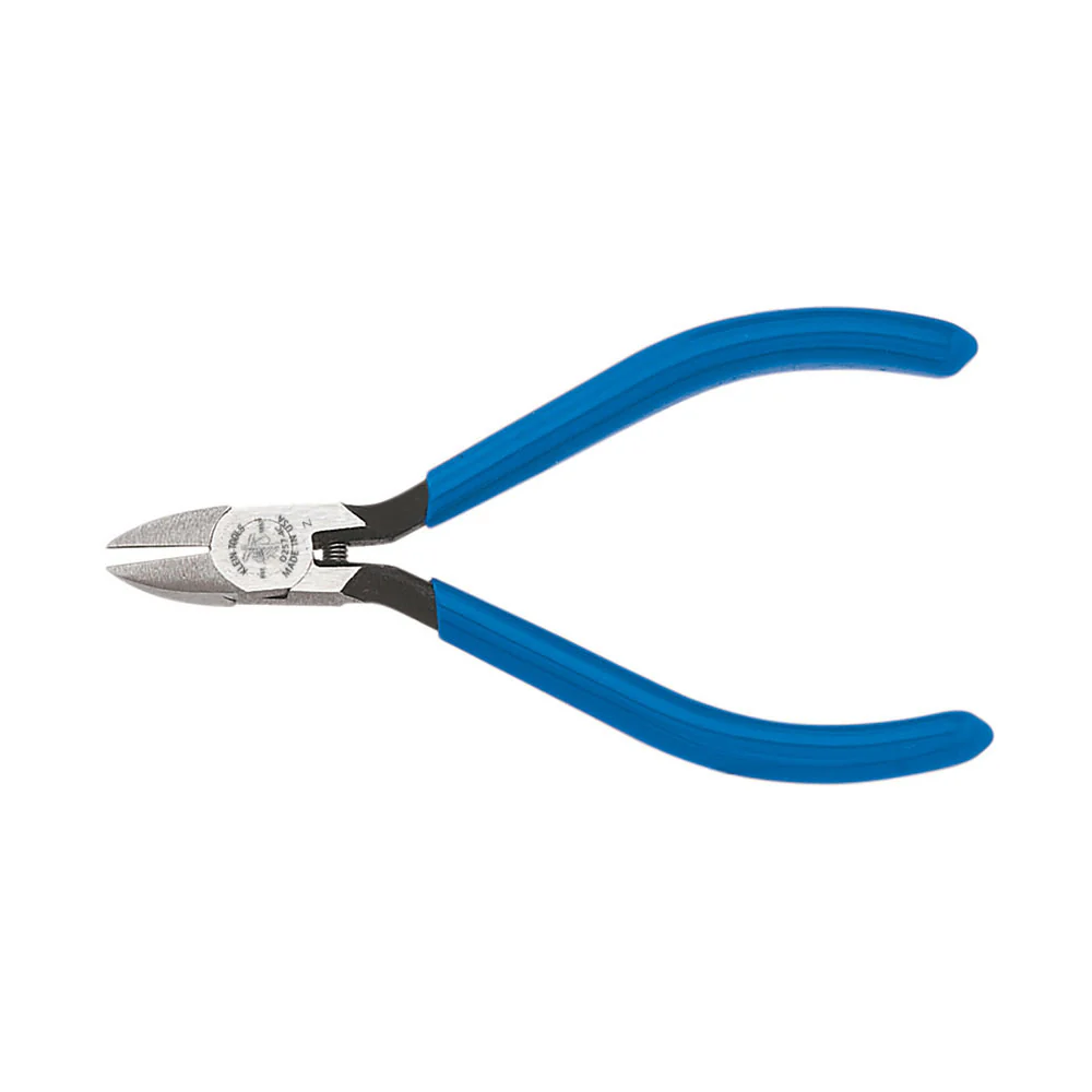 Klein Tools D257-4 Electronics Pliers, Tapered Nose, Narrow Jaw - Mactool Shop